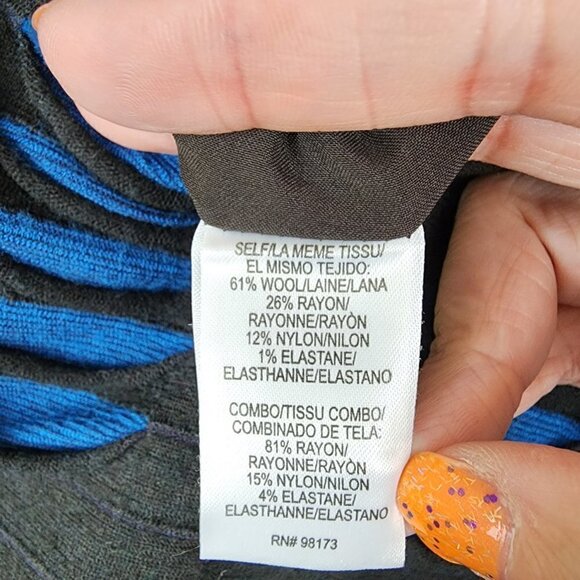 W by Worth Wool Blend Skirt 10 - Picture 4 of 4